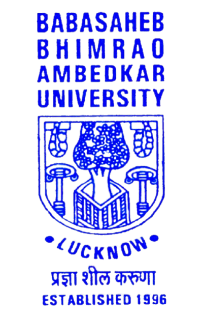 Babasaheb Bhimrao Ambedkar University logo