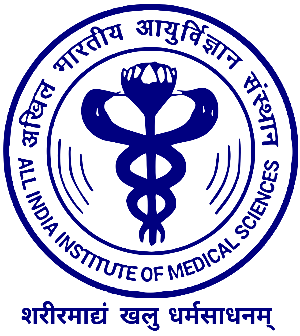 All India Institute of Medical Sciences Delhi logo