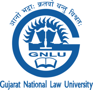 Gujarat National Law University logo