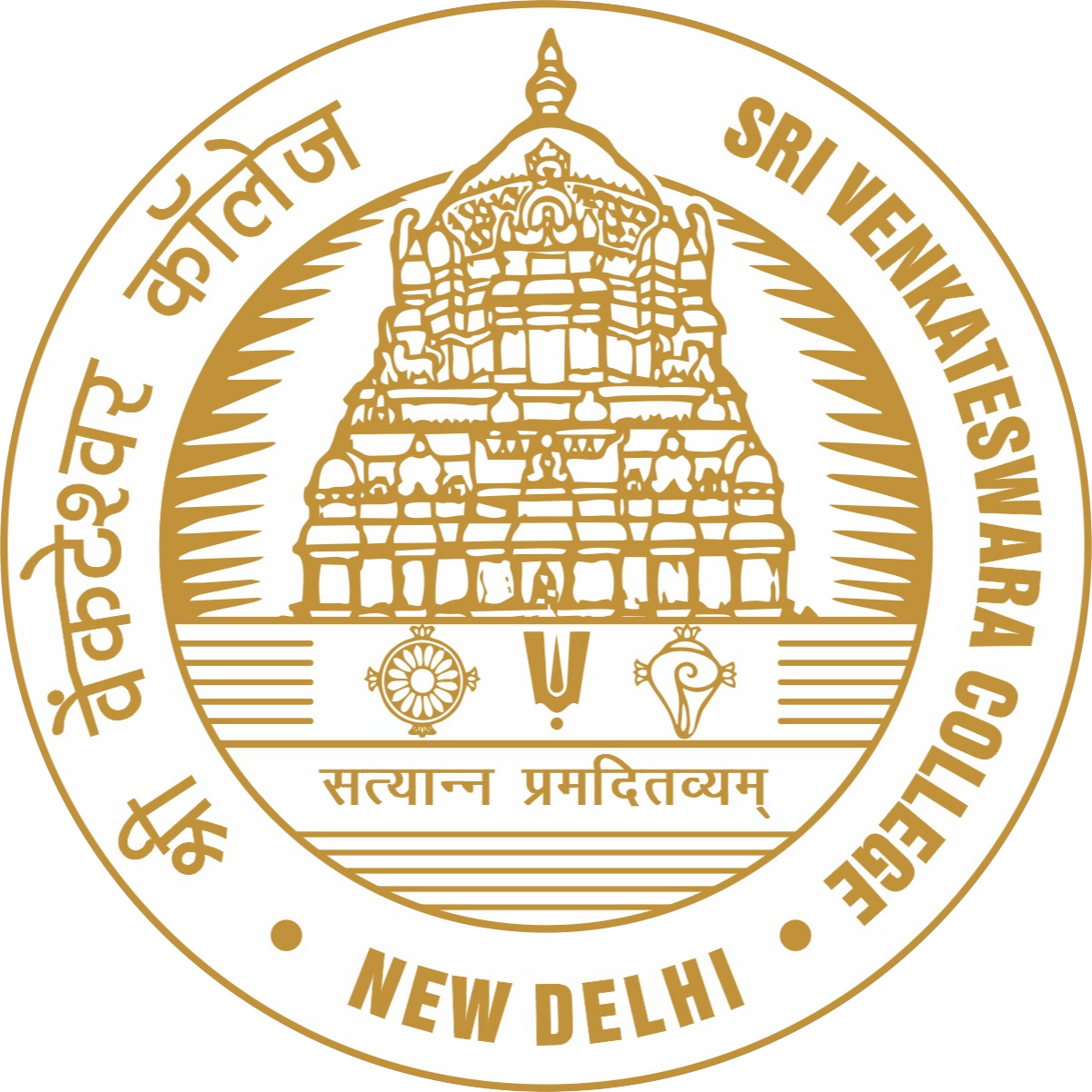 Sri Venkateswara College Delhi logo