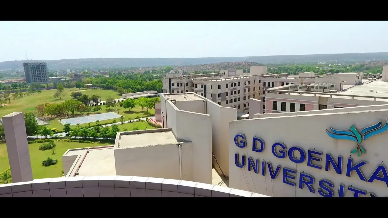 GD Goenka University campus