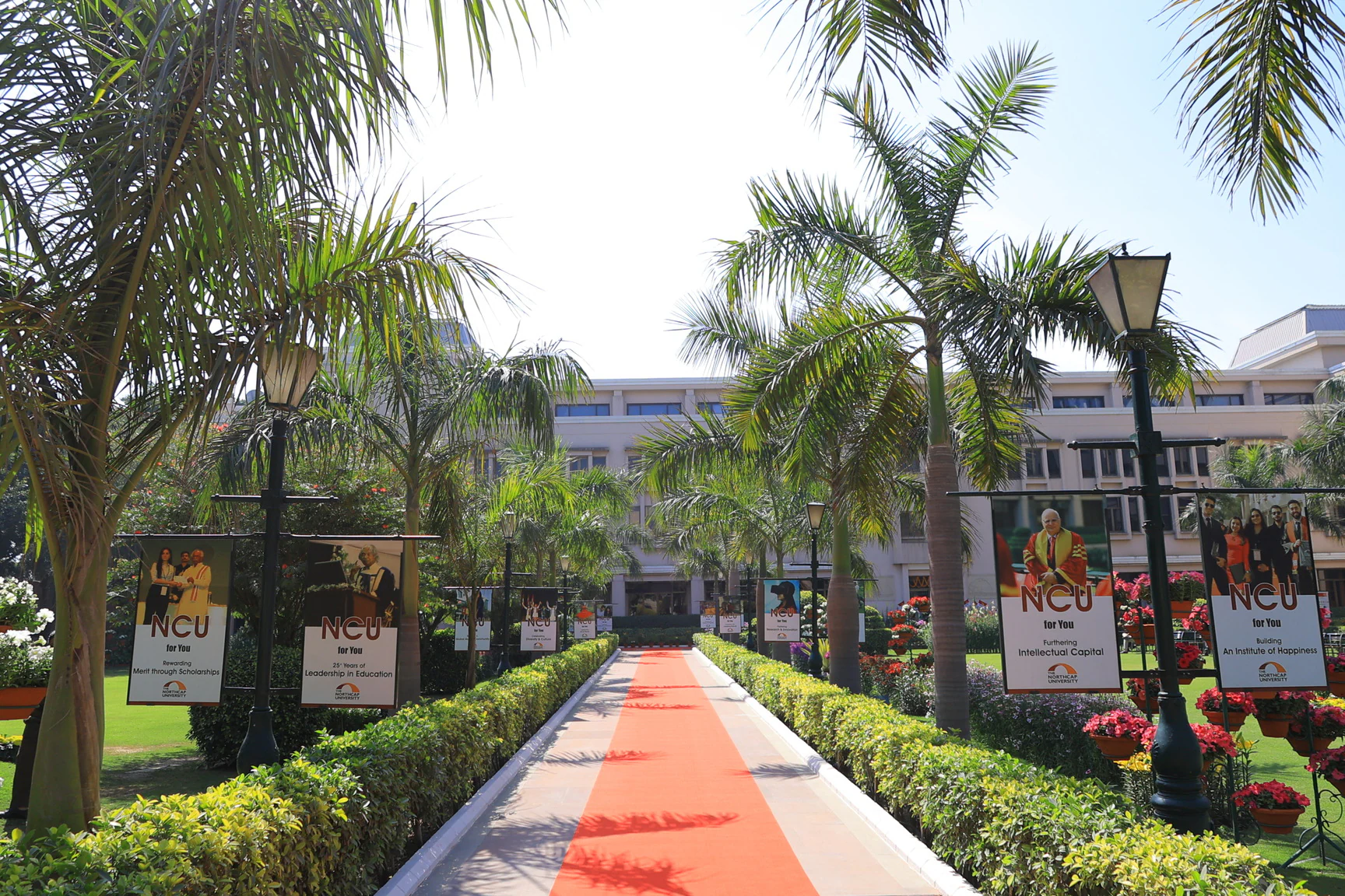 The NorthCap University campus