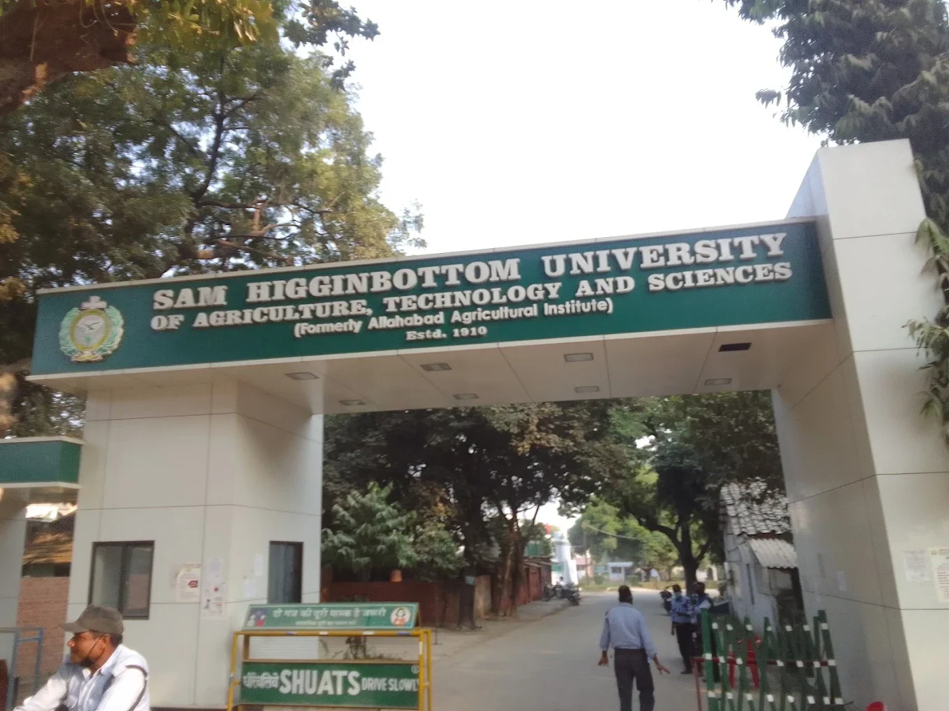 Sam Higginbottom University of Agriculture image